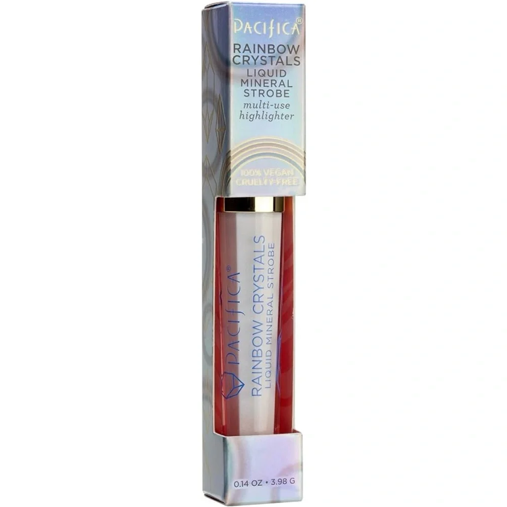 Pacifica Beauty Rainbow Crystals Liquid Mineral Strobe Highlighter Unicorn